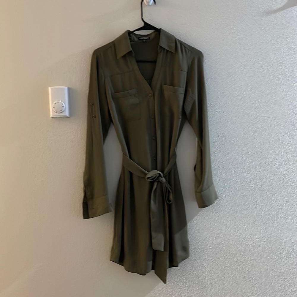 Cute olive dress